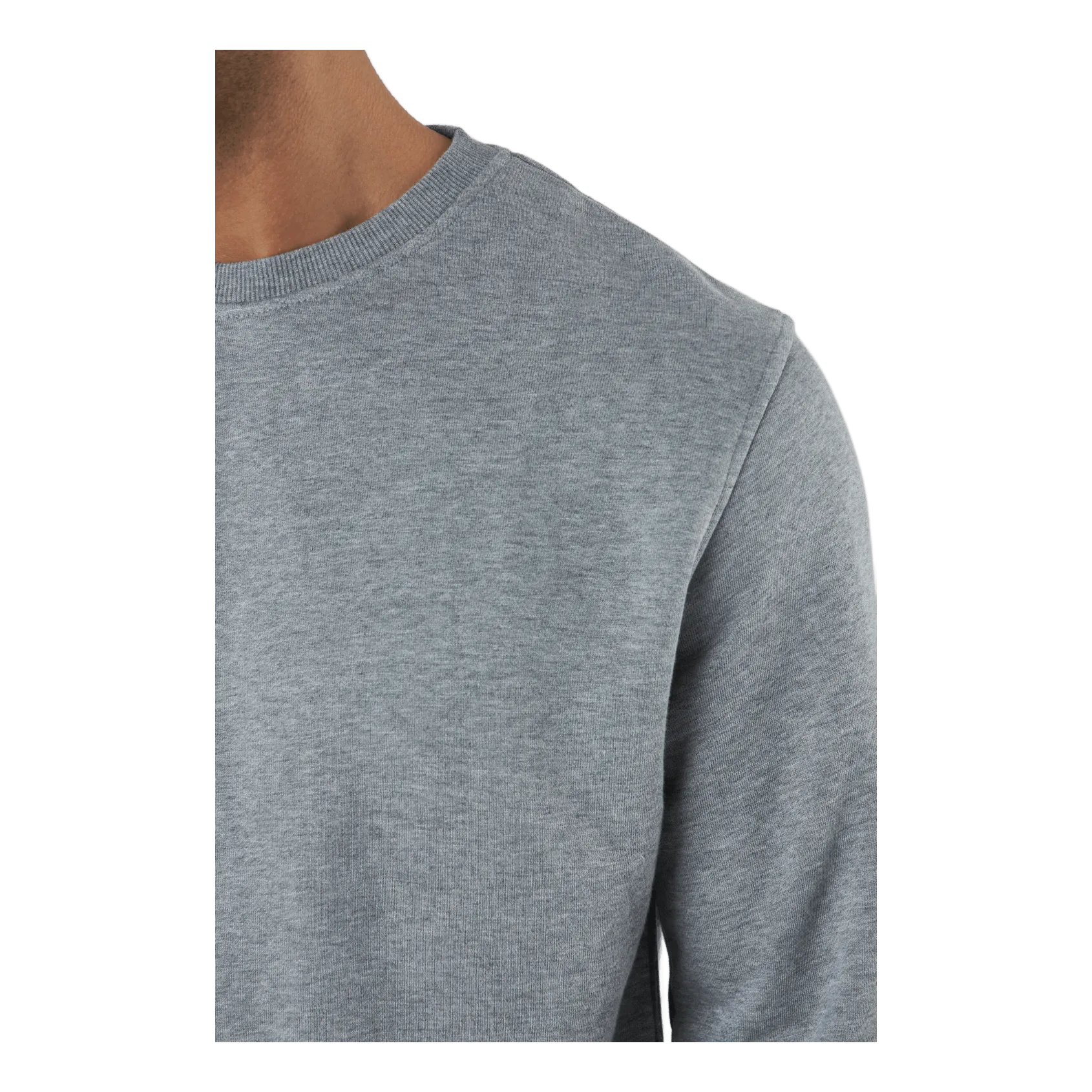 Resteröds Sweatshirt Bamboo Grey Melange