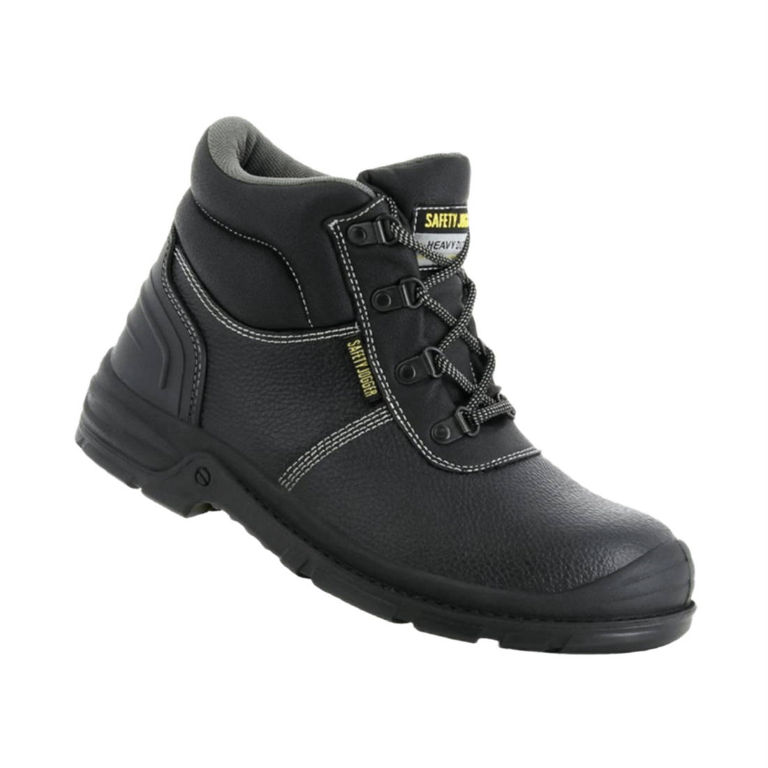 Safety jogger 6237 / bestboy231 talla 39 zapato cuero punta y plantilla de acero economico negro 6''