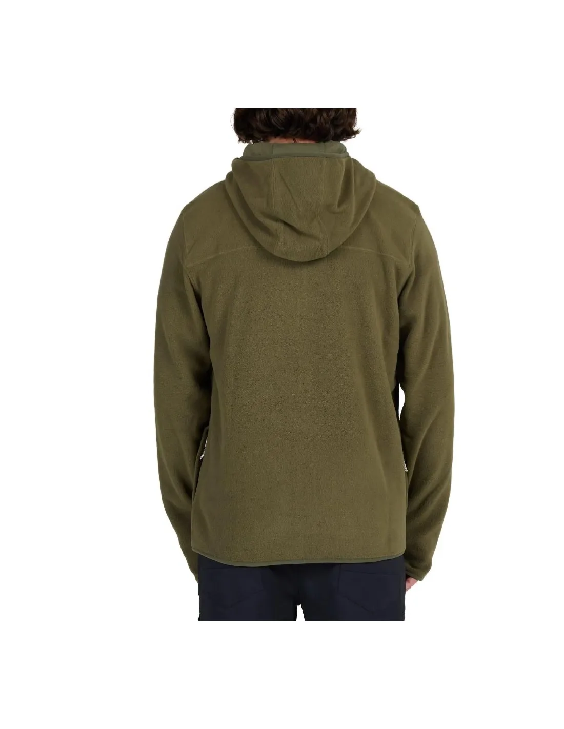 SALTY CREW EBBTIDE ZIP HOODY POLAR FLEECE OLIVE