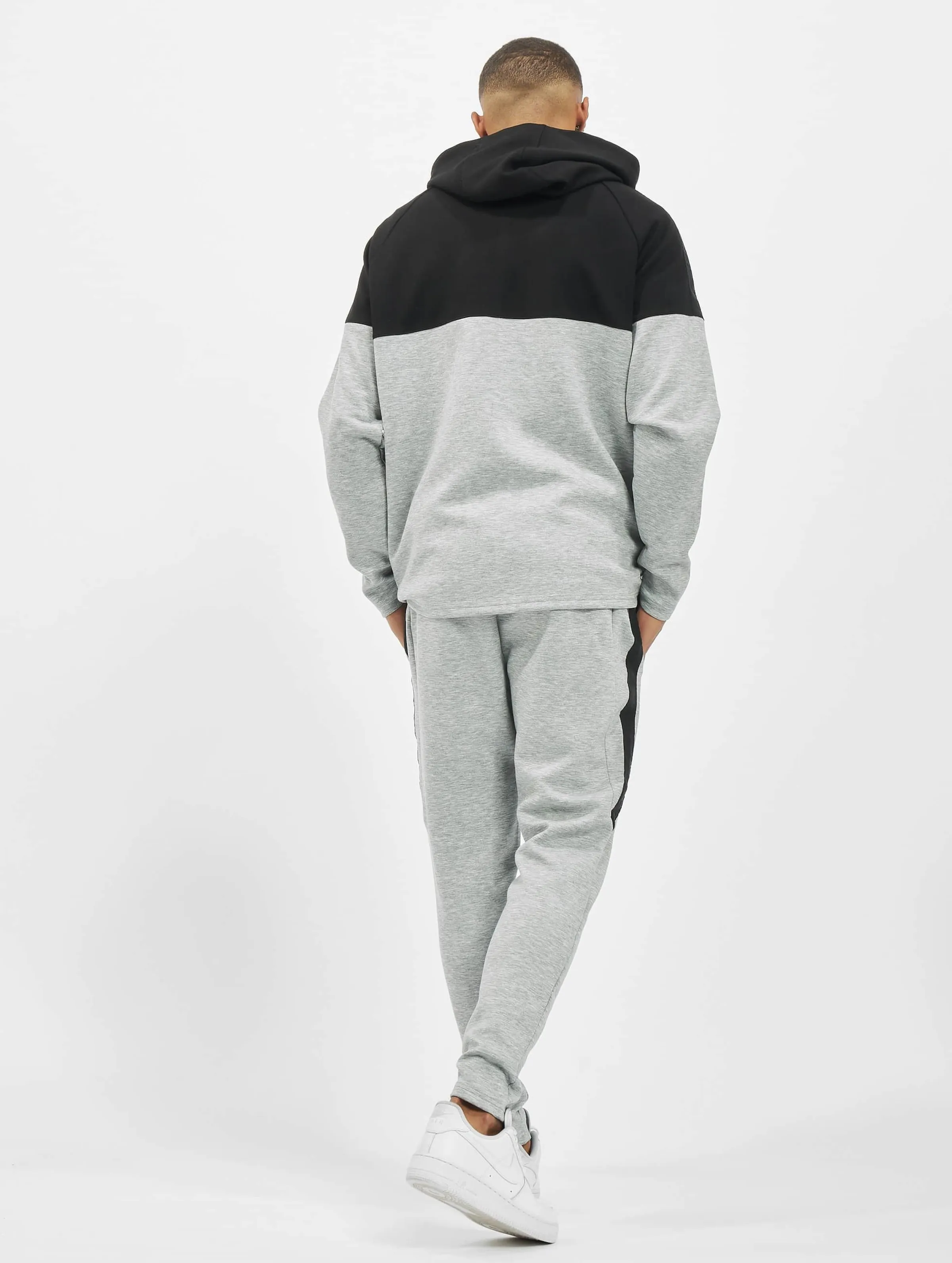 Sik Silk Motion Tape Zip Through Hoody Sweat Suit