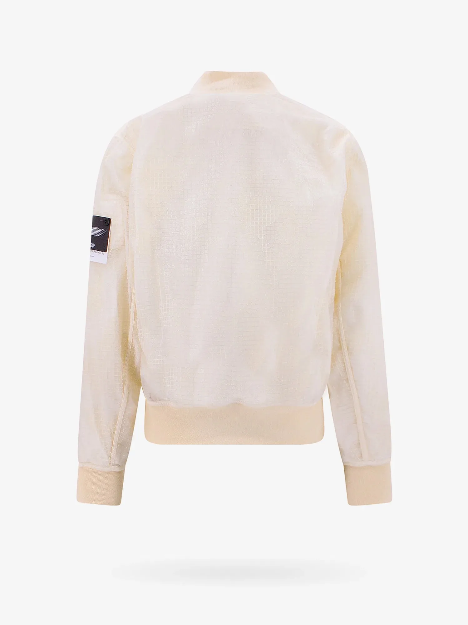 Stone Island Shadow Project Zip-up Bomber Jacket In Neutral