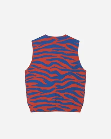 Stüssy Tiger Printed Sweater Vest