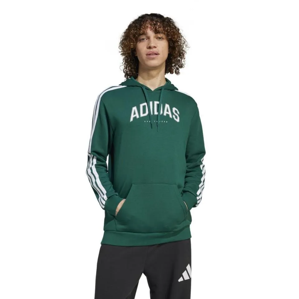 SUDADERA ADIDAS COLLEG HOOD VERDE JD6506