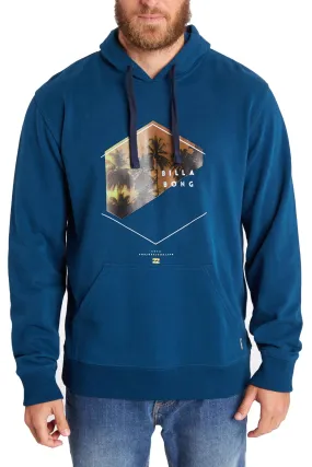 Sudadera Billabong Hombre con capucha Enter Ref. C1HO03 Dark Marine azul paisaje surfero