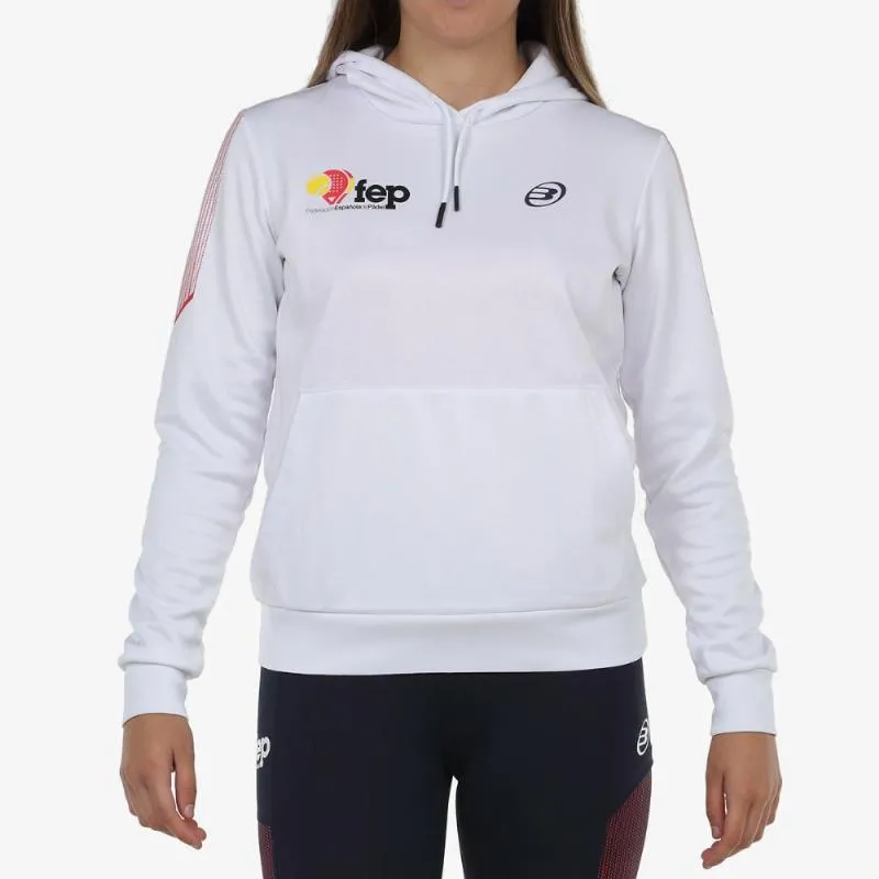 Sudadera Bullpadel FEP Evoca Blanco | Bullpadel