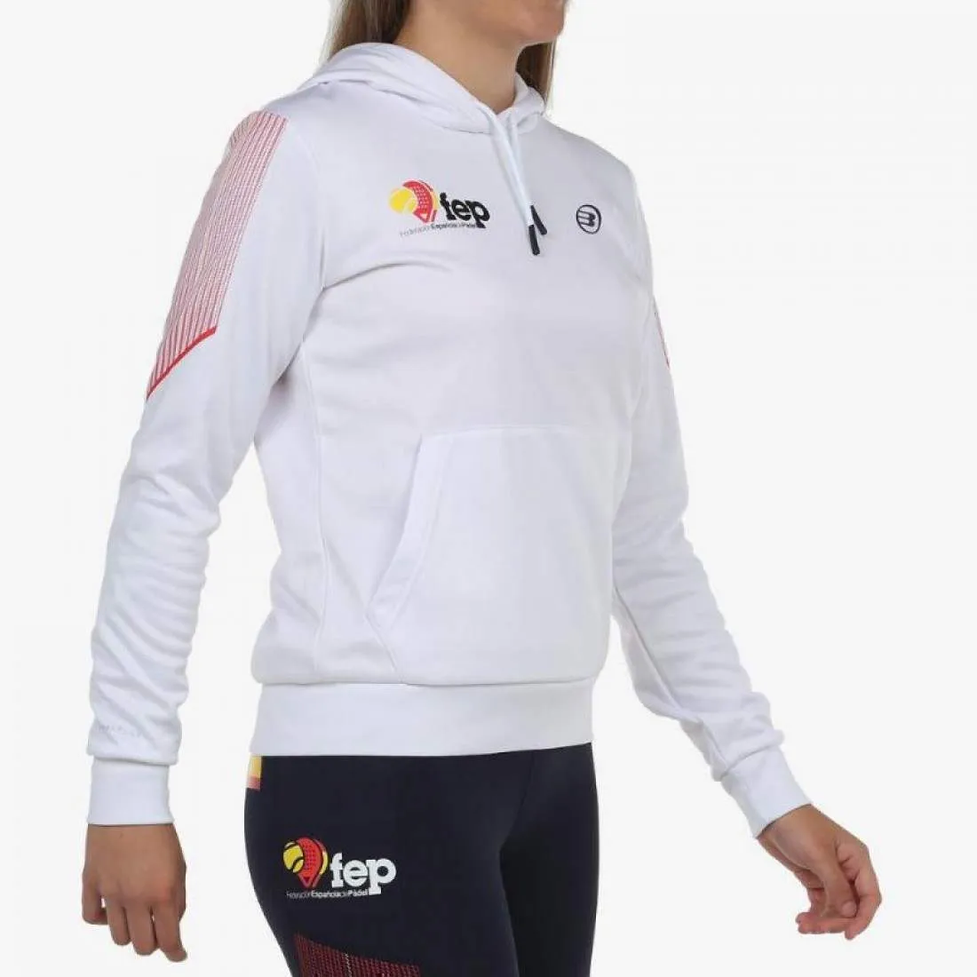 Sudadera Bullpadel FEP Evoca Blanco | Bullpadel