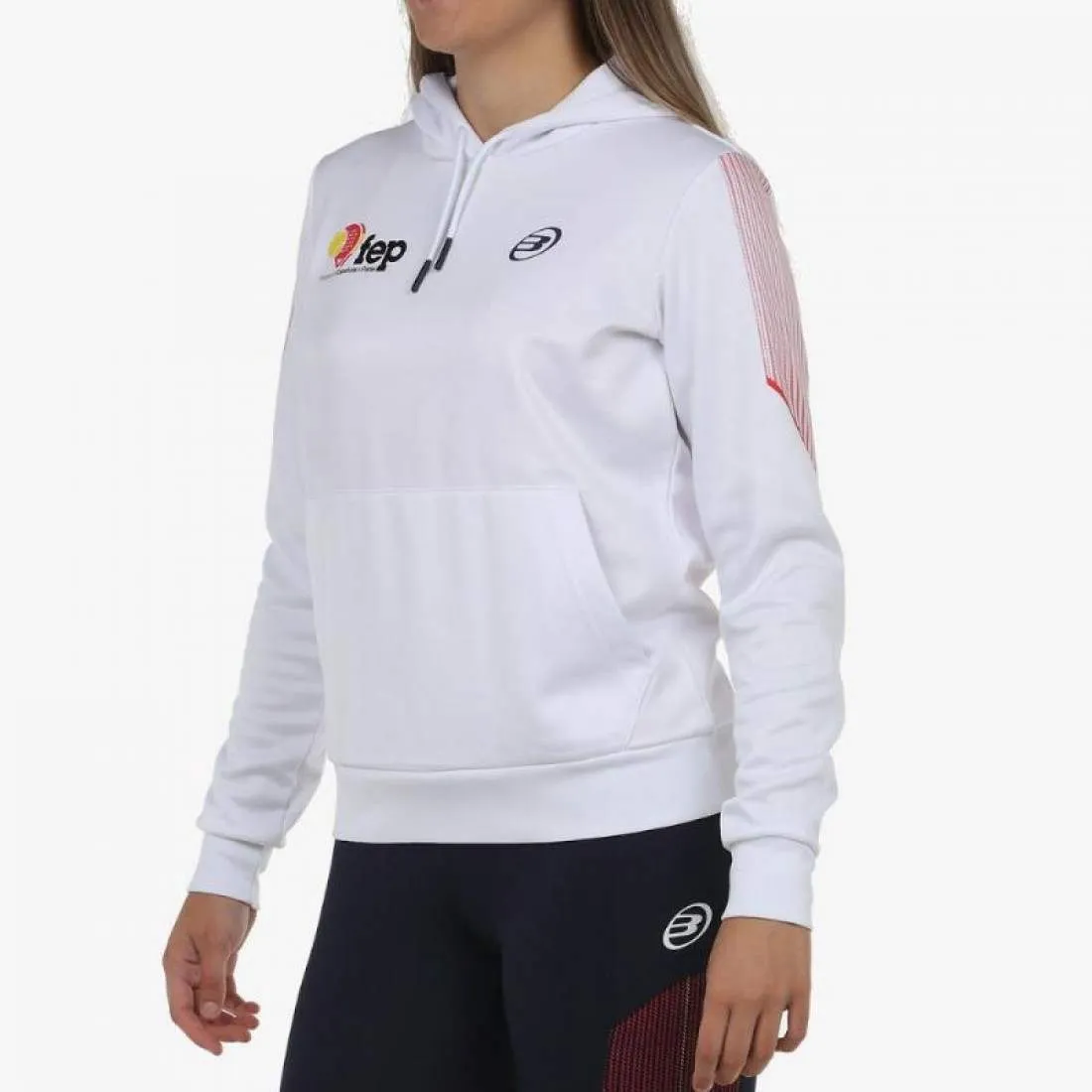 Sudadera Bullpadel FEP Evoca Blanco | Bullpadel