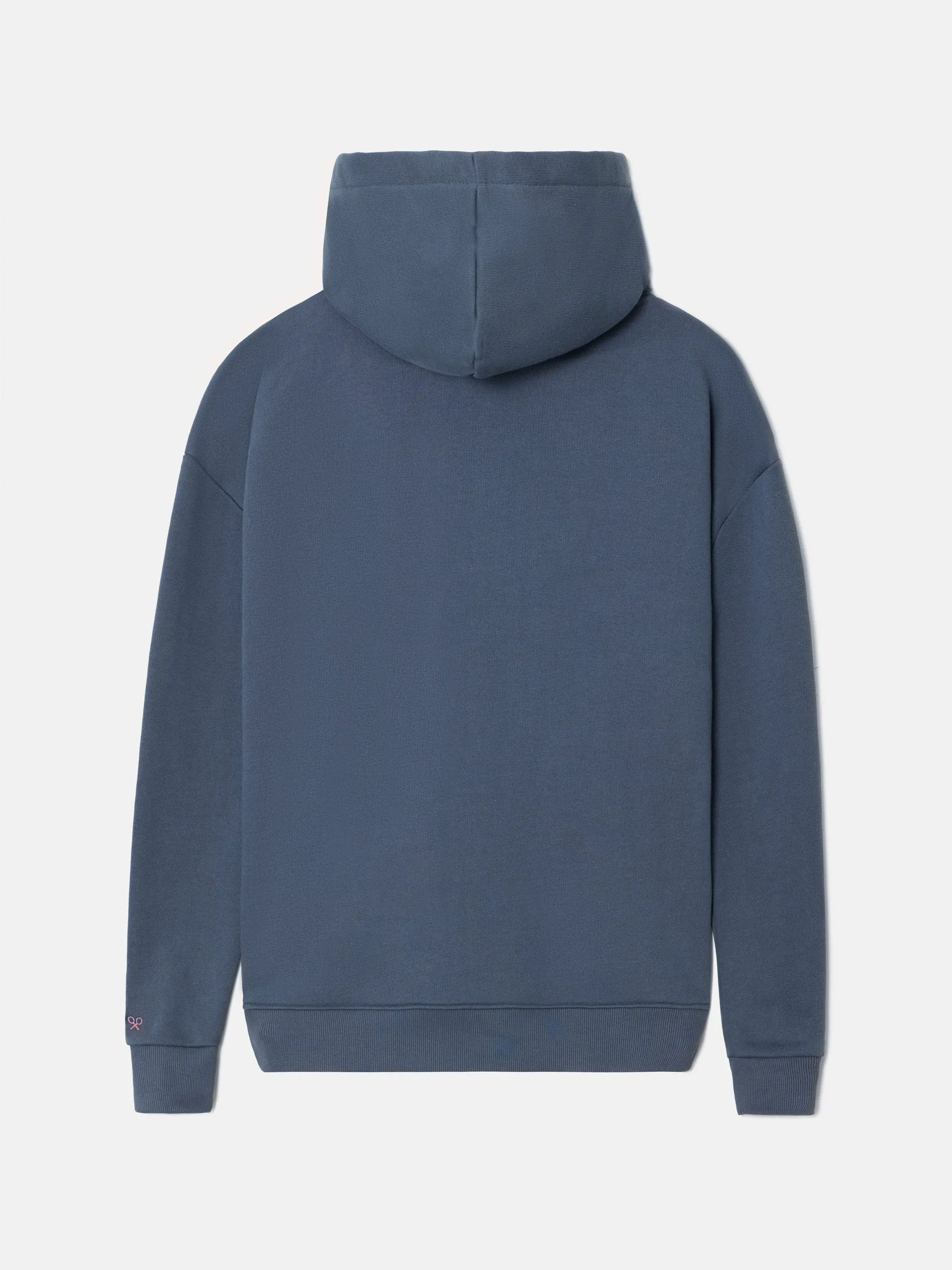 Sudadera capucha relaxed fit claim azul marino