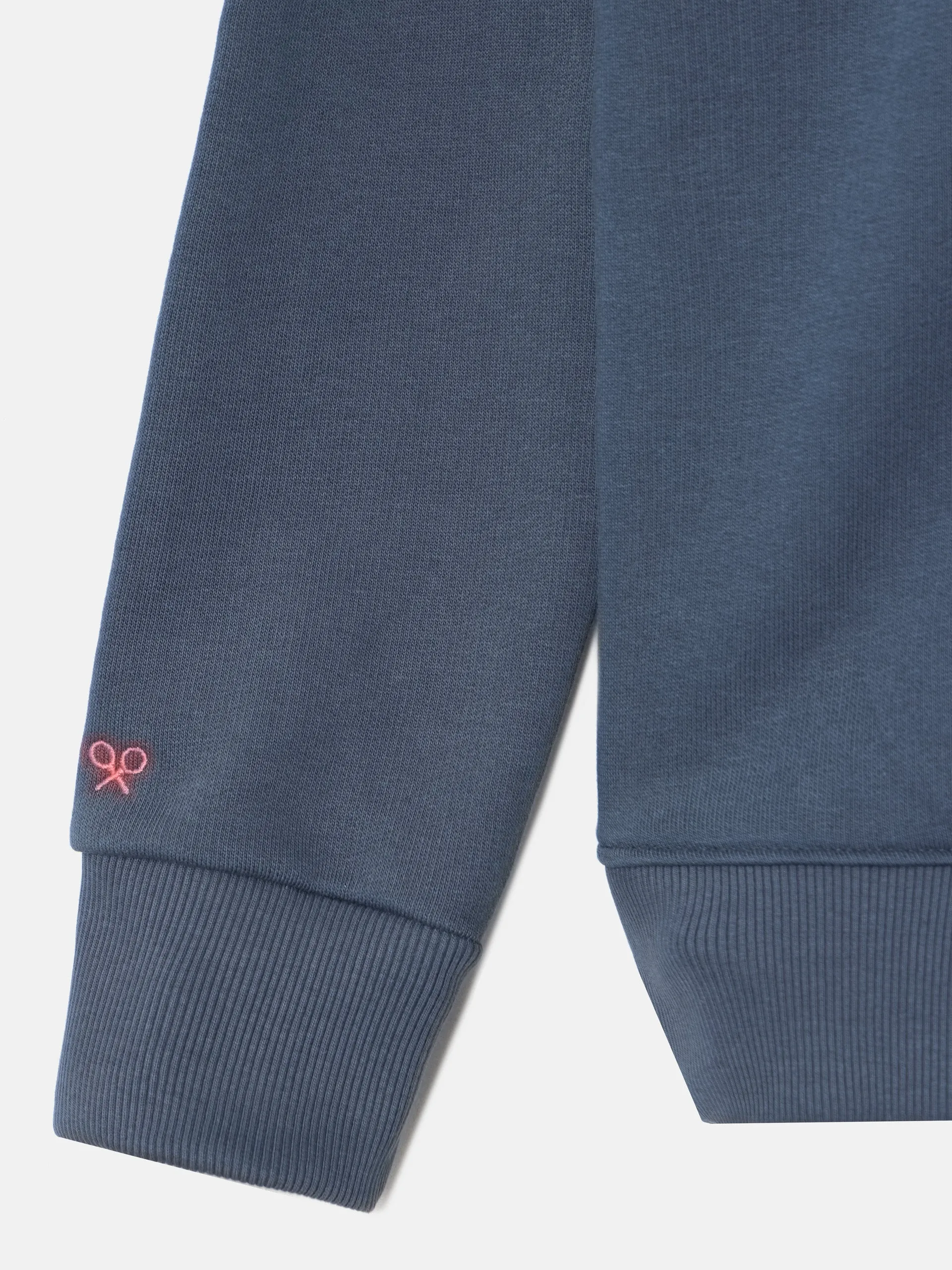 Sudadera capucha relaxed fit claim azul marino