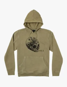 Sudadera Capucha RVCA DOOMSDAY - Mosstone