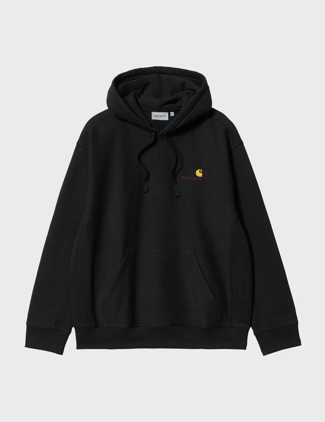 Sudadera Carhartt WIP American Script Hooded Blk