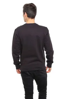 Sudadera CHAMPION Hombre Cuello redondo Chenille Logo Crewneck Ref. 212942-s19 Negro