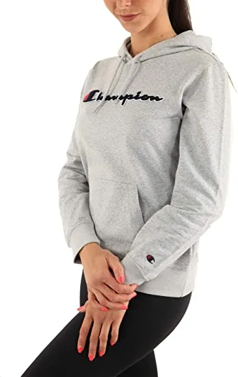 Sudadera CHAMPION Mujer con capucha Hooded Sweatshirt Ref. 111383 Grey Gris claro