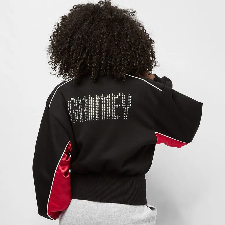 Sudadera Chica Grimey Walking Trophy Bomber JacketSS19 Black Ref. GGBJ106-BLK negro rosa satinado