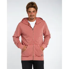 Sudadera Hombre con capucha y cremallera  Billabong wave zh 2425/washed red  ref h1fl09 bip8 rosado lavado