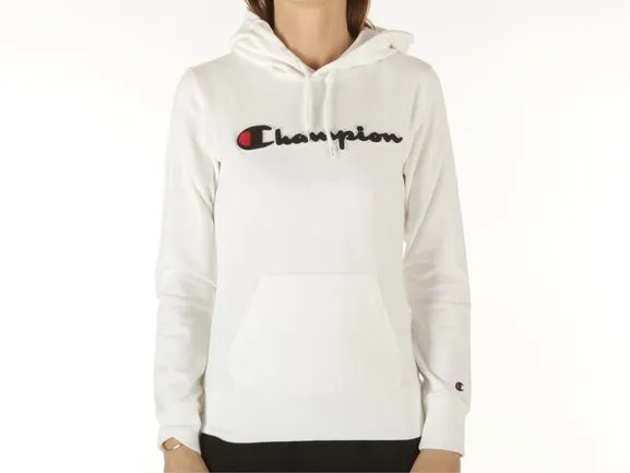 Sudadera Mujer CHAMPION con capucha  Hooded Sweatshirt Ref. 111383 White Blanca