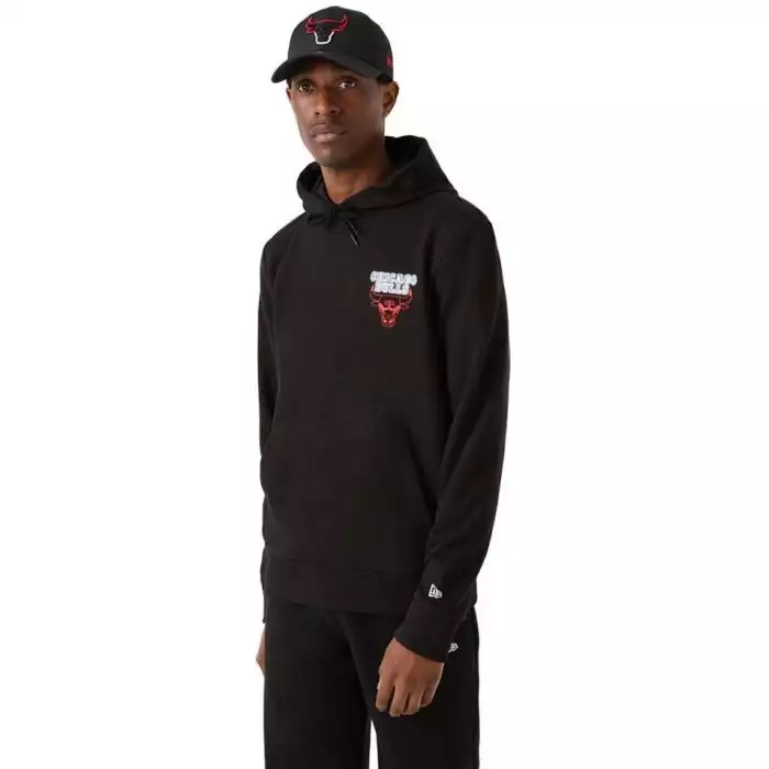 Sudadera New Era Nba Neon Chicago Bulls Pullover 12827217