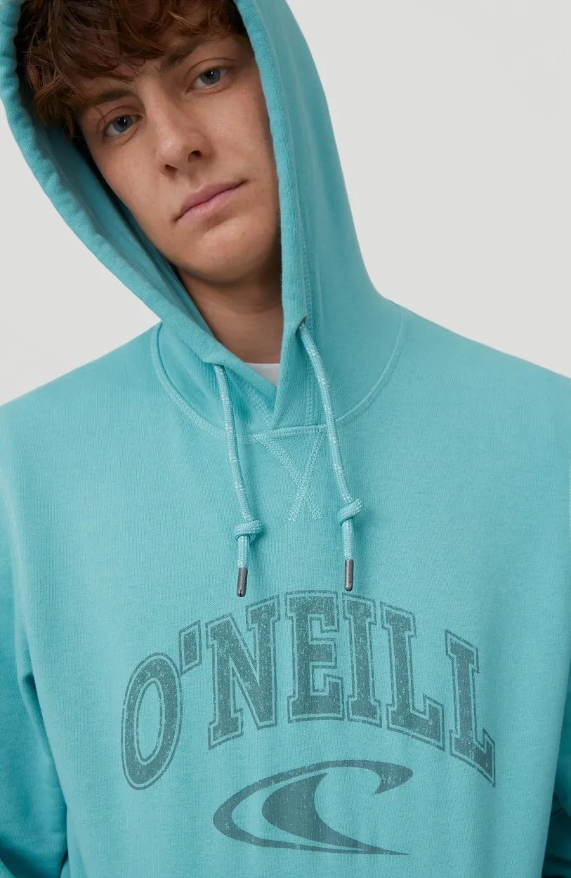 Sudadera O’NEILL hombre con capucha STATE HOODIE Aqua Sea Ref. 1A1438 Azul agua logo pecho