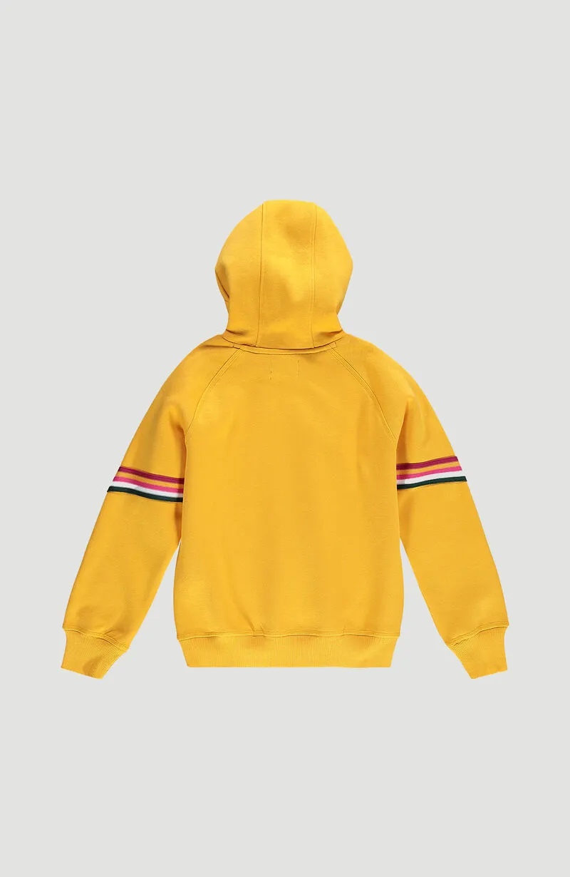 Sudadera O’Neill niña con capucha sonrisa Rainbow Hoodie girl Gold Ref. 0P6472-2034 amarillo