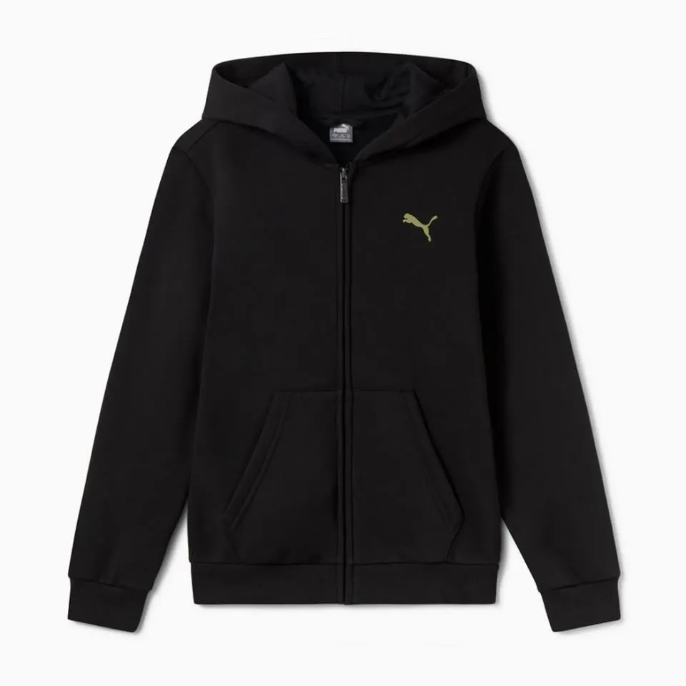 SUDADERA PUMA CREMALLERA GRAPHIC NEGRO 686899-01