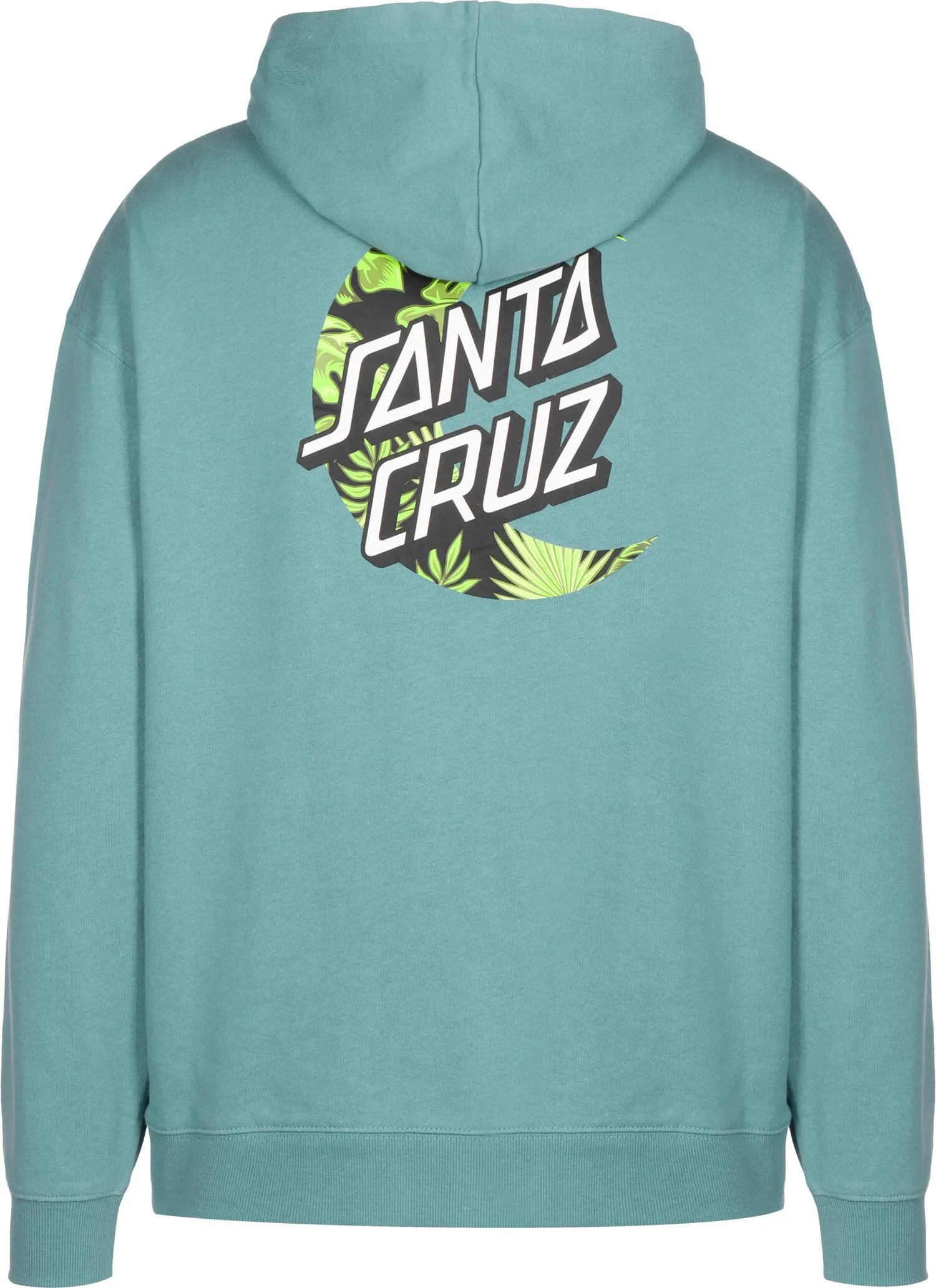 Sudadera Santa Cruz hombre suave con capucha CABANA DOT HOOD Ref. SCA-HDY-5332 -TURQUOISE