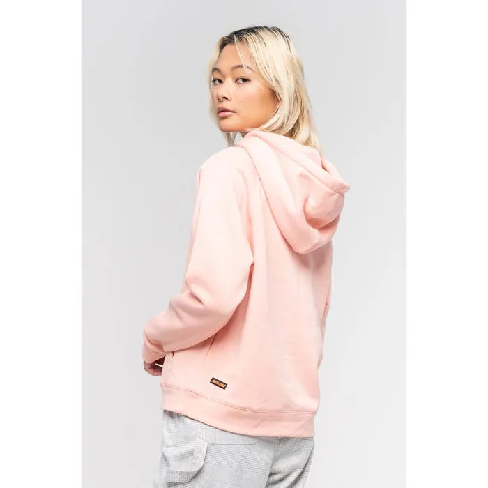 Sudadera SANTA CRUZ Mujer con capucha Classic Label Hood Blossom Ref. SCA-WHD-0483 rosa palo