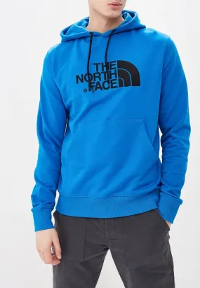 Sudadera THE NORTH FACE hombre con capucha drew peak ref. t0a0tesa9  azul intenso logo bordado negro