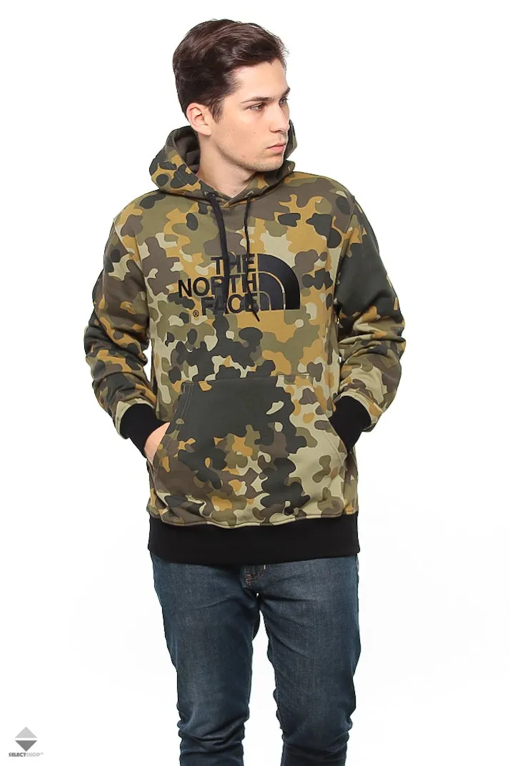 Sudadera THE NORTH FACE hombre con capucha DREW PEAK ref. T0AHJY5XP Camuflaje con logo bordado negro