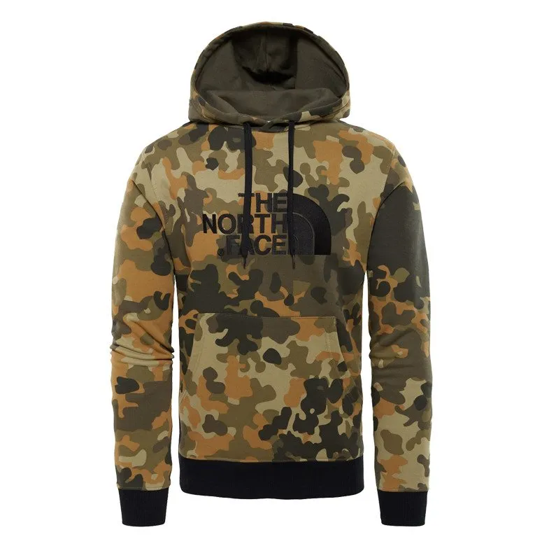 Sudadera THE NORTH FACE hombre con capucha DREW PEAK ref. T0AHJY5XP Camuflaje con logo bordado negro