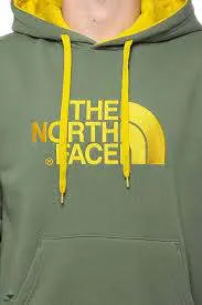 Sudadera THE NORTH FACE hombre con capucha DREW PEAK ref. T0AHJYZCE Verde con logo bordado amarillo