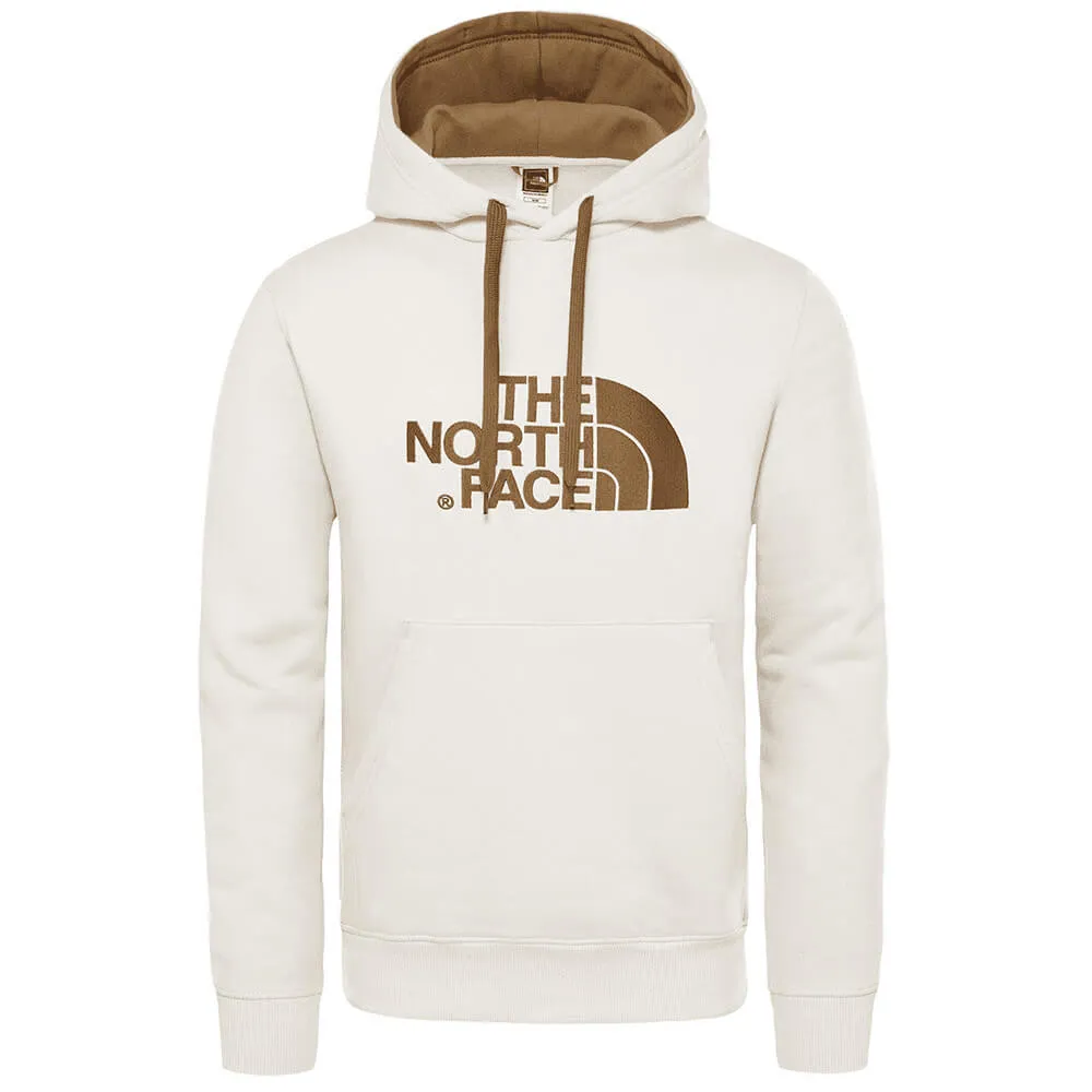 Sudadera THE NORTH FACE hombre con capucha drew peak ref.T0AHJYG45 blanco roto y logo bordado dorado