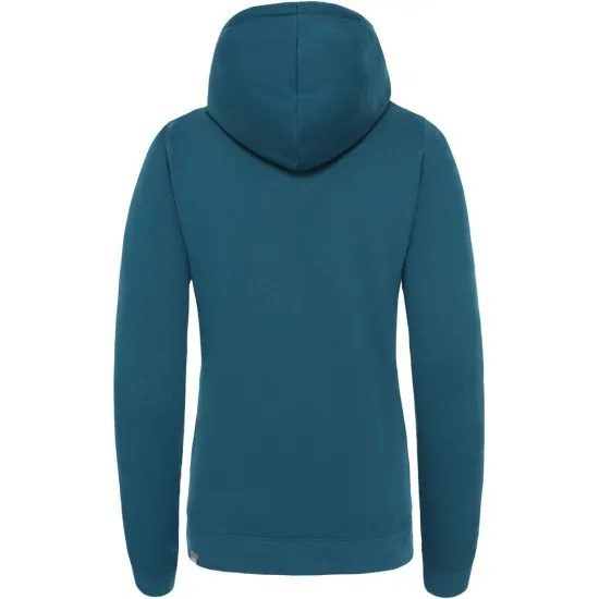 Sudadera THE NORTH FACE mujer con capucha DREW PEAK ref. T0A8MU1WL Azul con logo bordado blanco roto