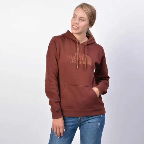 Sudadera THE NORTH FACE mujer con capucha DREW PEAK ref. T0A8MU38X Vino con logo bordado cobre