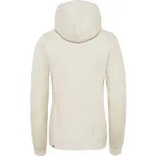 Sudadera THE NORTH FACE mujer con capucha DREW PEAK ref. T0A8MUMTG BEIG con logo bordado naranja