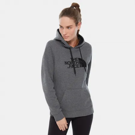 Sudadera THE NORTH FACE mujer con capucha DREW PEAK ref. T0A8MUWRK gris con logo bordado negro