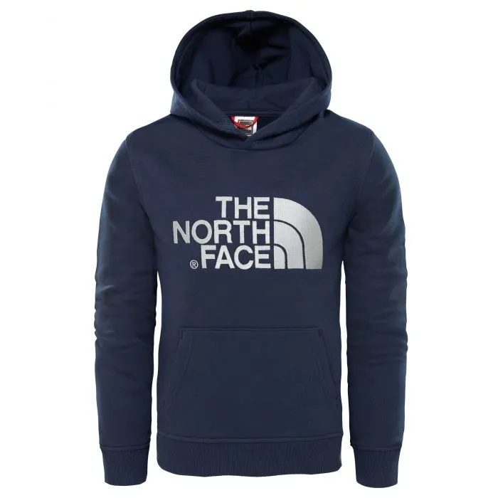 Sudadera THE NORTH FACE niña con capucha DREW PEAK ref. T933H4B4U azul con logo bordado plata