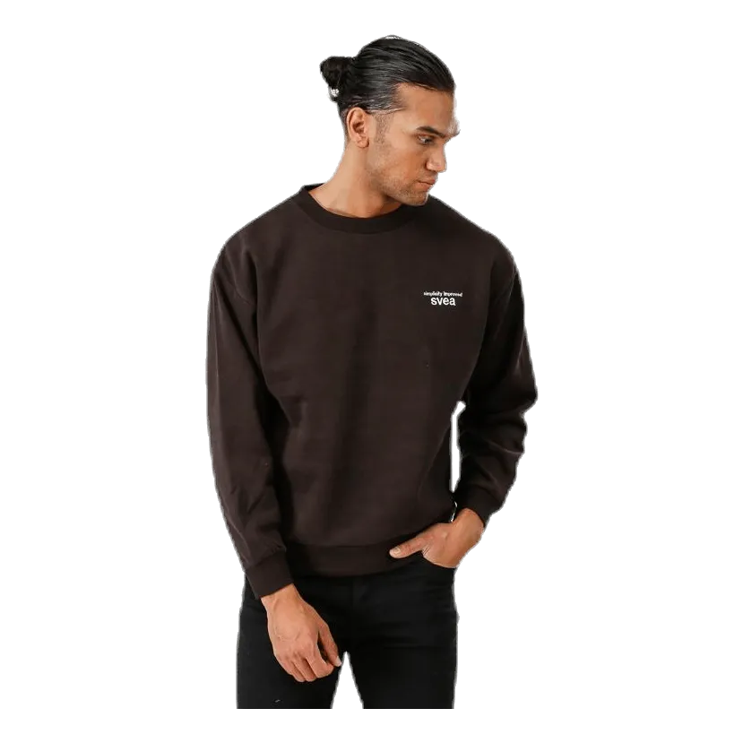 Svea Edwin Sweatshirt Brown