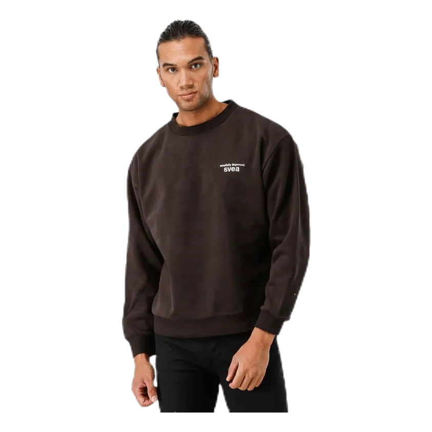 Svea Edwin Sweatshirt Brown