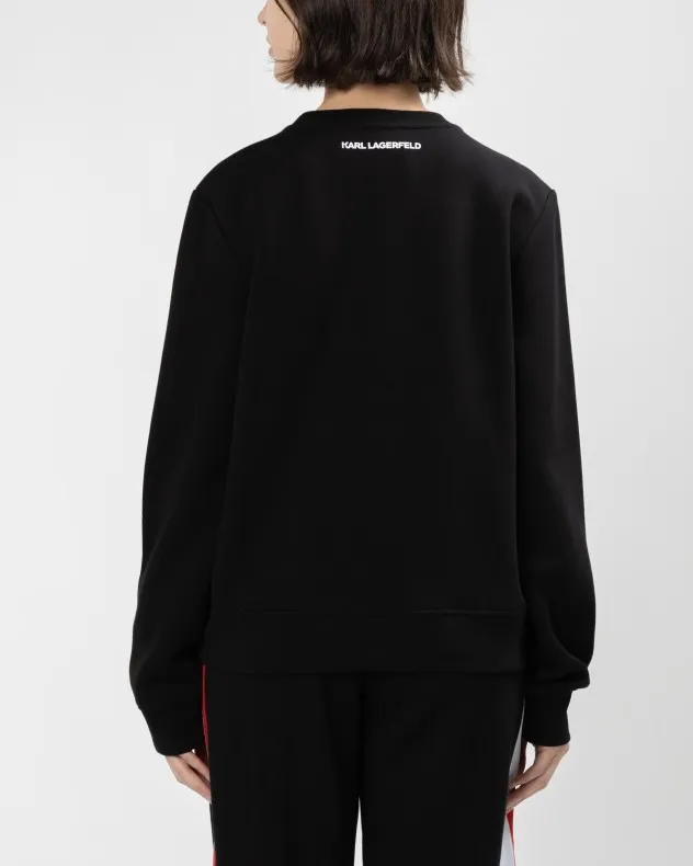 Sweatshirt Karl Lagerfeld 225W1814 Negro