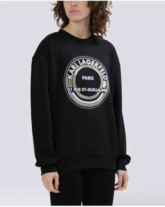 Sweatshirt Karl Lagerfeld 225W1886 Negro