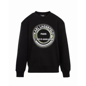 Sweatshirt Karl Lagerfeld 225W1886 Negro