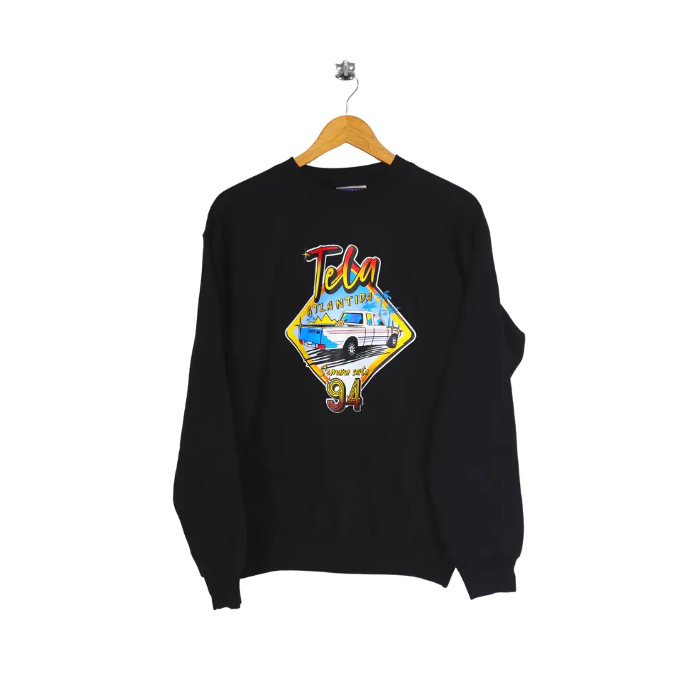 TELA 94 Black Sweatshirt