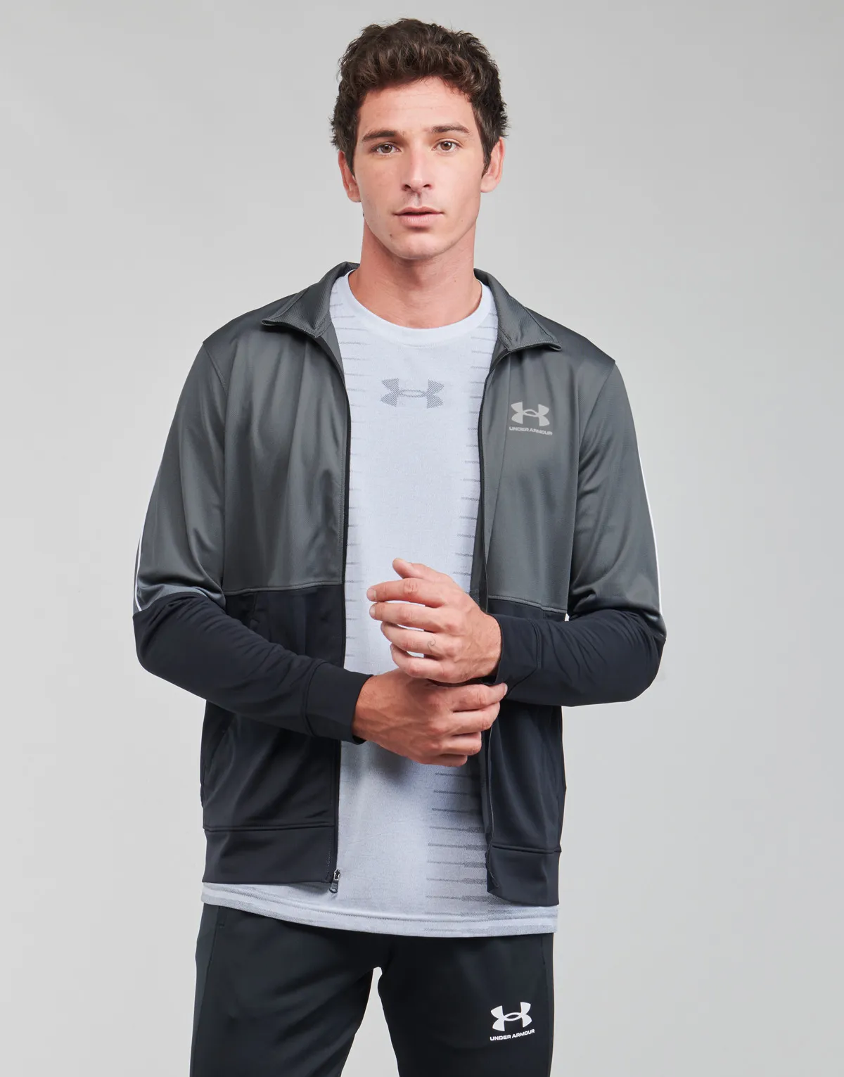 UA PIQUE TRACK JACKET