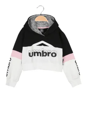 Umbro Sudadera corta con capucha