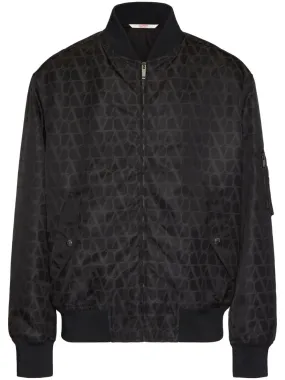 Valentino Garavani Toile Iconographe Light Bomber Jacket