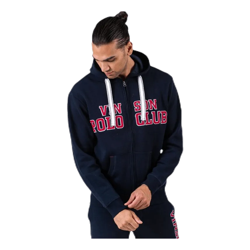 Vinson Polo Club Kent Sweatshirt Zip Blue