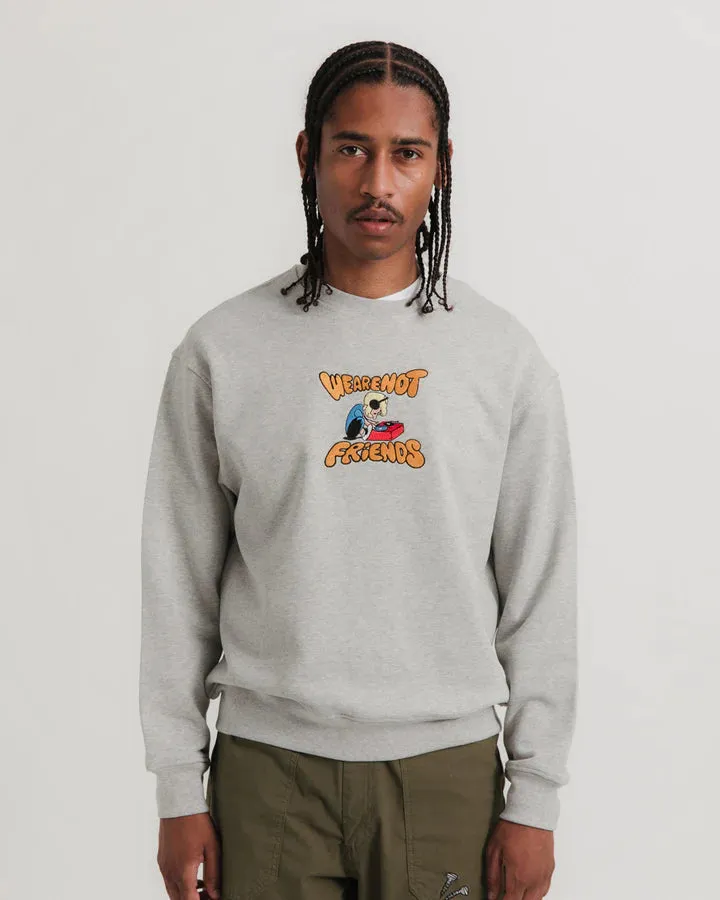 we are not friends sudadera charlie beatmarker crewneck