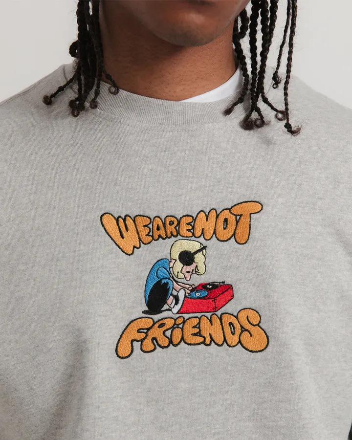 we are not friends sudadera charlie beatmarker crewneck