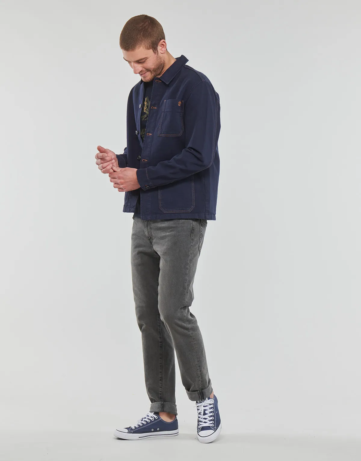 Work For The Future - Cotton Hemp Denim Chore Jacket