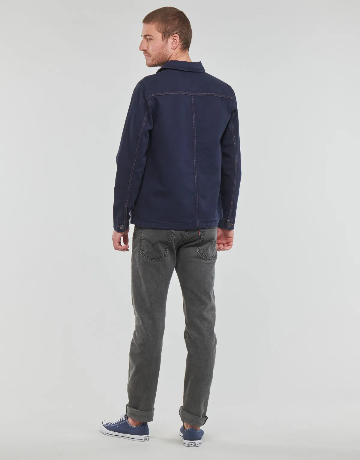 Work For The Future - Cotton Hemp Denim Chore Jacket